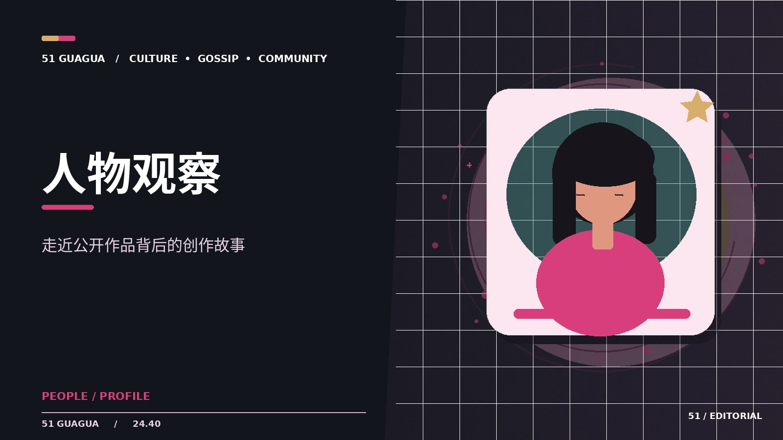 人物作品观察